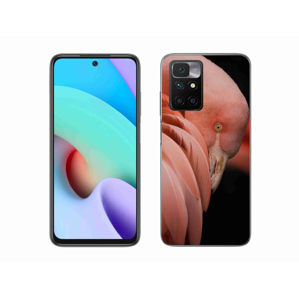 Zselés borítás mmCase a Xiaomi Redmi 10/Redmi 10 (2022) - flamingó 3