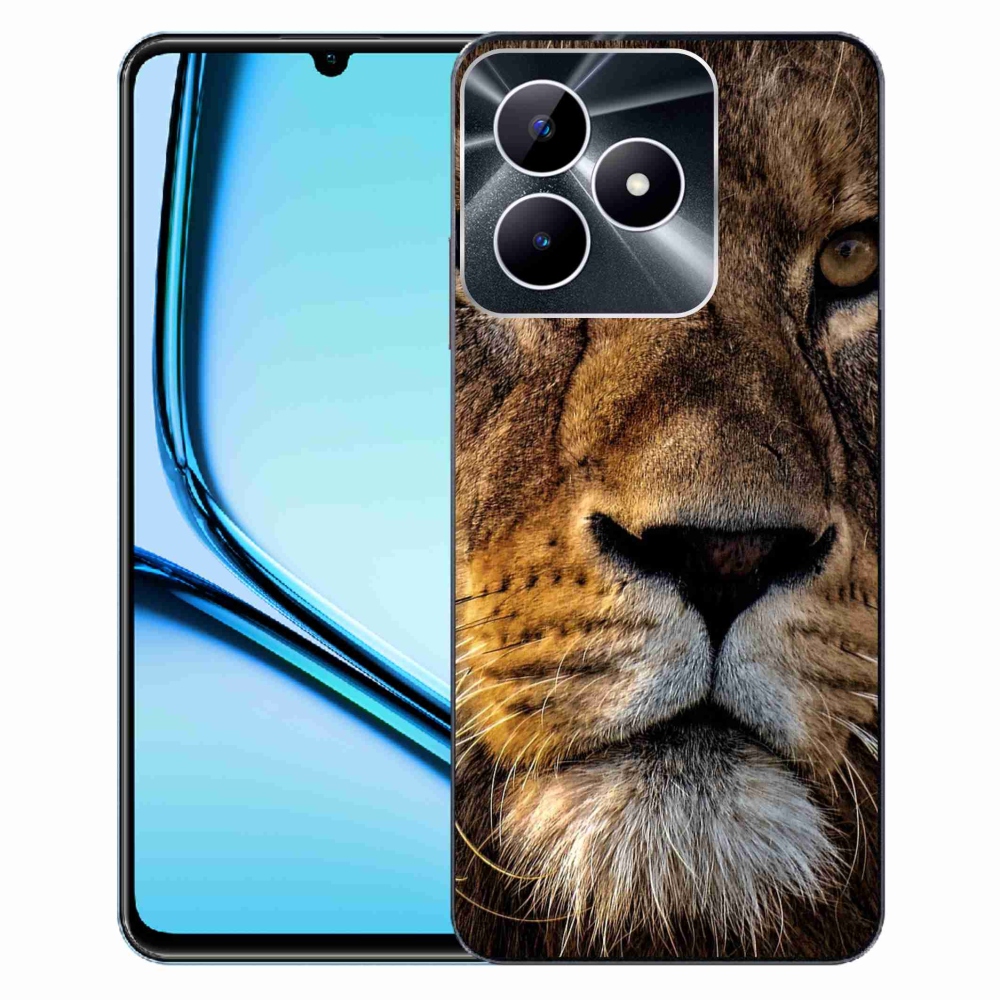 Gél tok mmCase a Realme Note 50 készülékhez - oroszlán