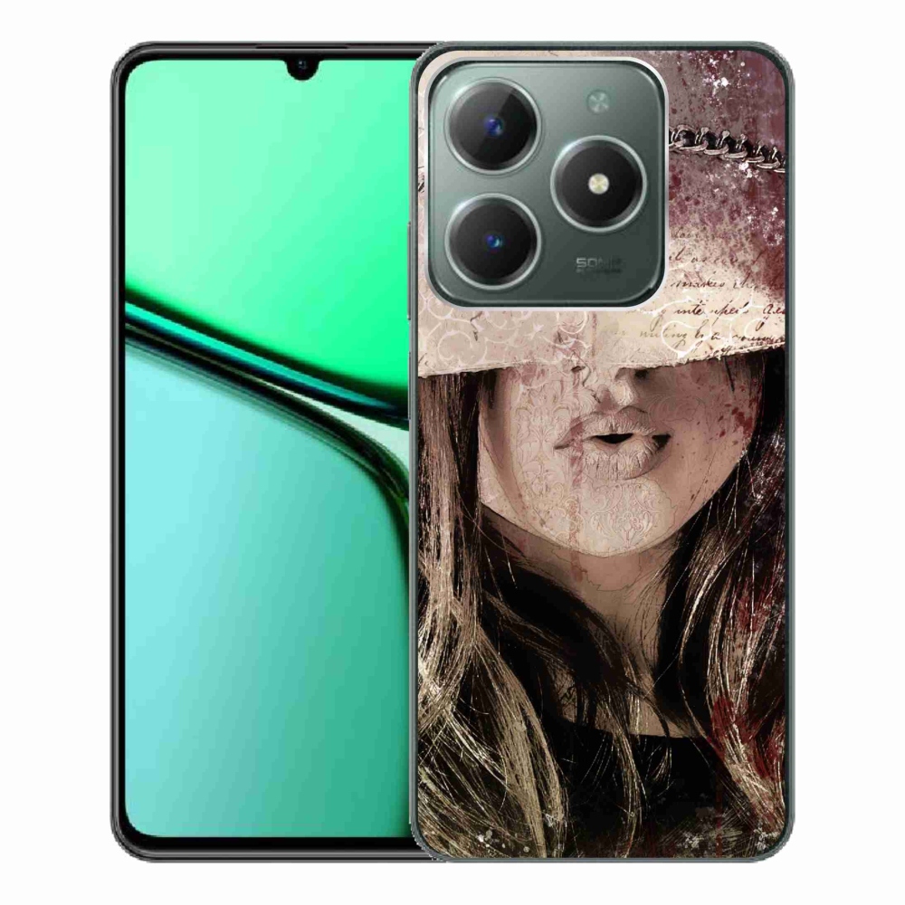 Zselés borítás mmCase a Realme C61 készülékhez - lány