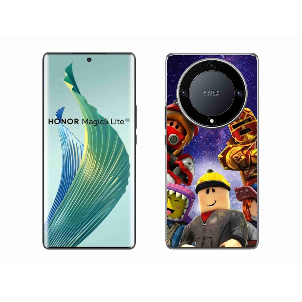 Gél borítás mmCase a Honor Magic 5 Lite 5G számára - roblox 3
