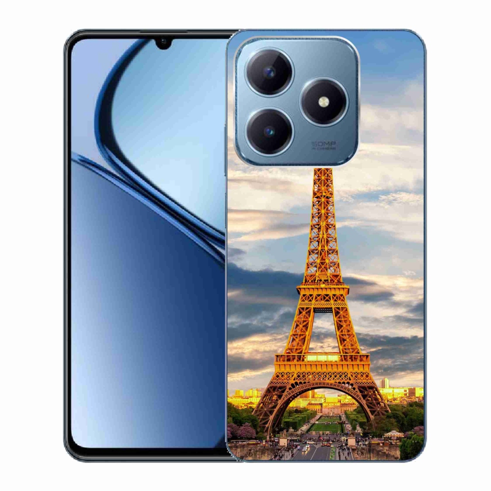 Gél borítás mmCase a Realme C63 készülékhez - eiffel torony 3