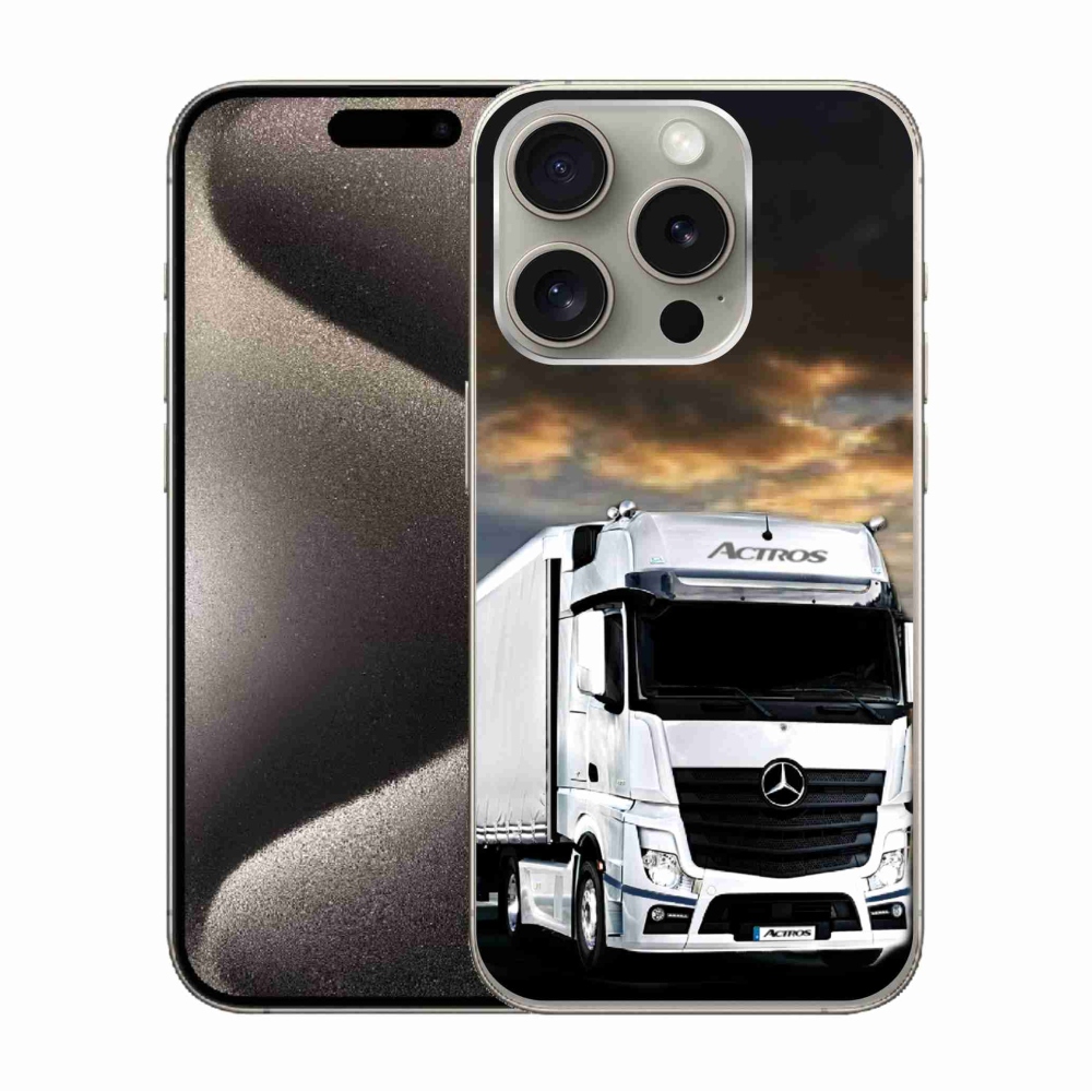 Gél védőburkolat mmCase iPhone 15 Pro készülékhez - teherautó