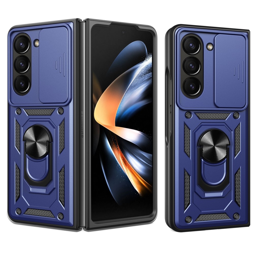 Csúszásálló borítás Samsung Galaxy Z Fold5 5G készülékhez - kék