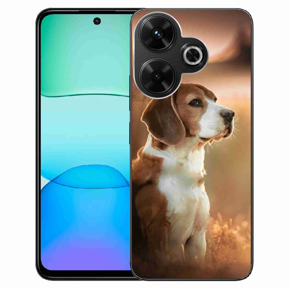 Gél védőburkolat mmCase a Xiaomi Redmi 13 4G/Poco M6 4G készülékhez - bézs színű
