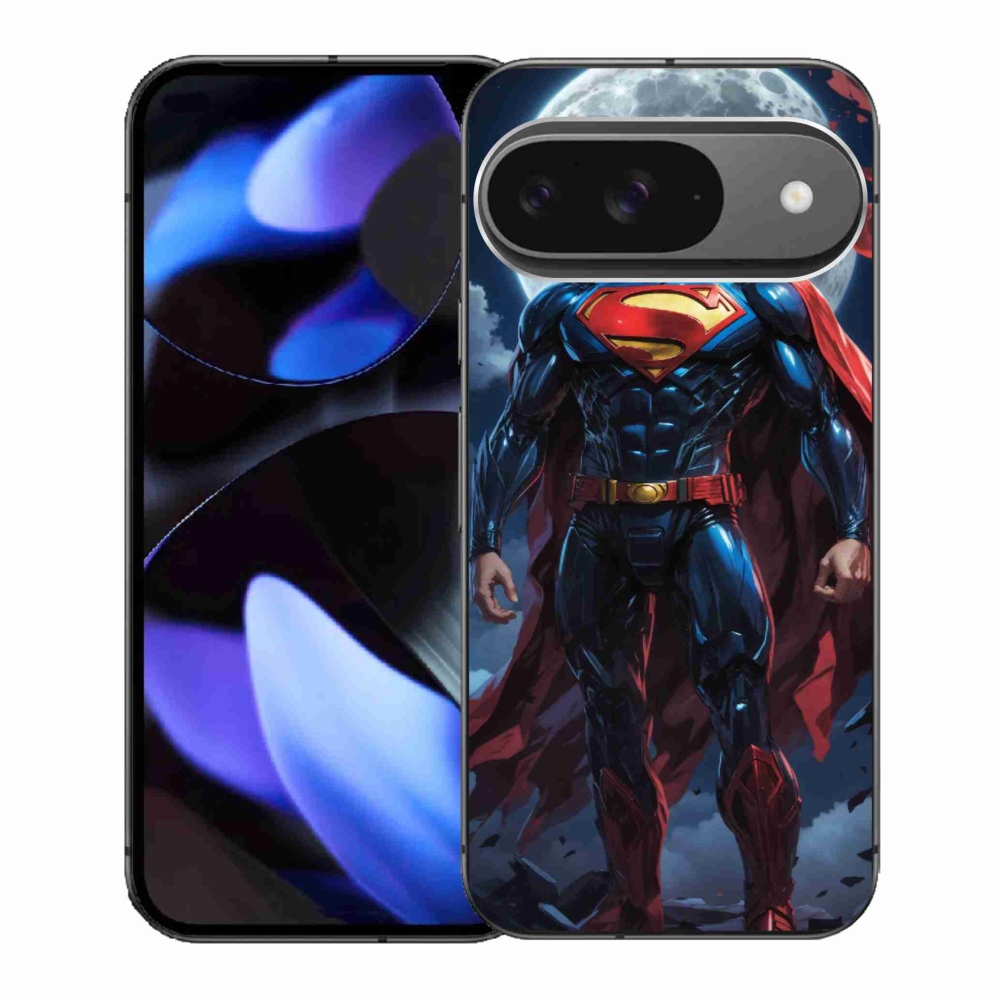 Zselés borítás mmCase a Google Pixel 9/9 Pro számára - superman
