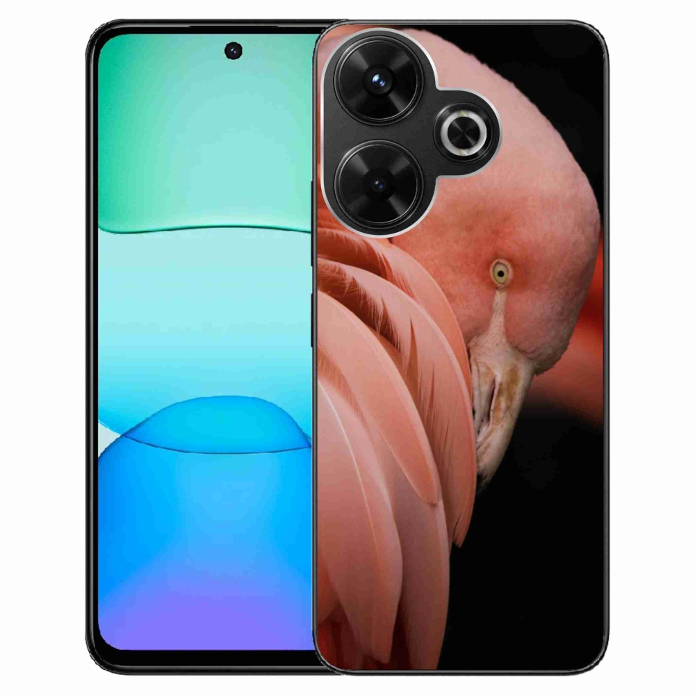 Gél borítás mmCase a Xiaomi Redmi 13 4G/Poco M6 4G - flamingó 3