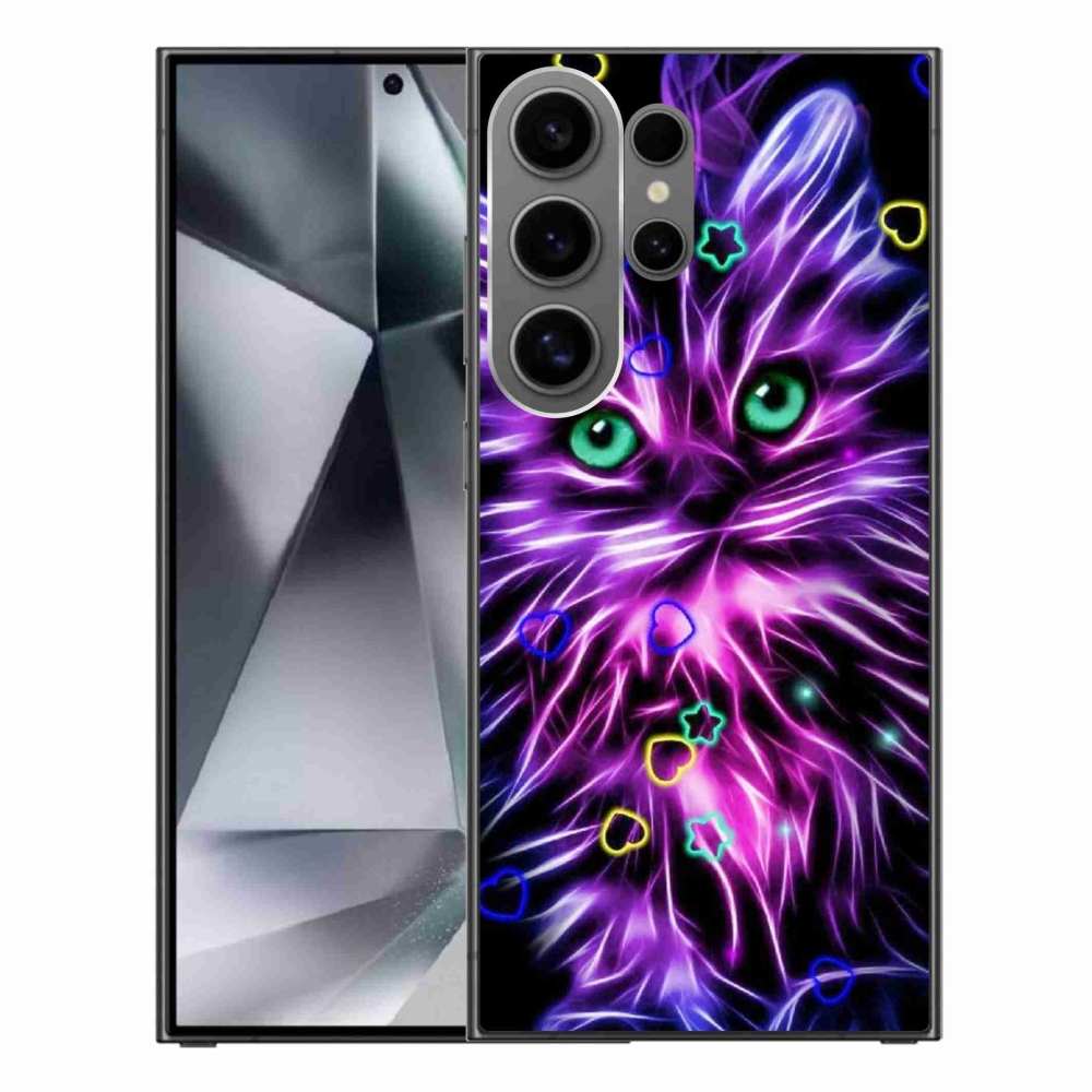 Zselés borítás mmCase Samsung Galaxy S24 Ultra készülékhez - absztrakt macska