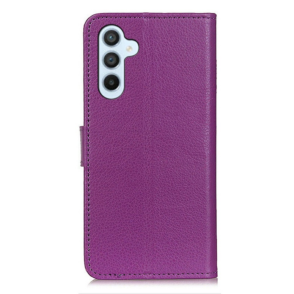 Litchie könyvtáska Samsung Galaxy A56 5G - lila