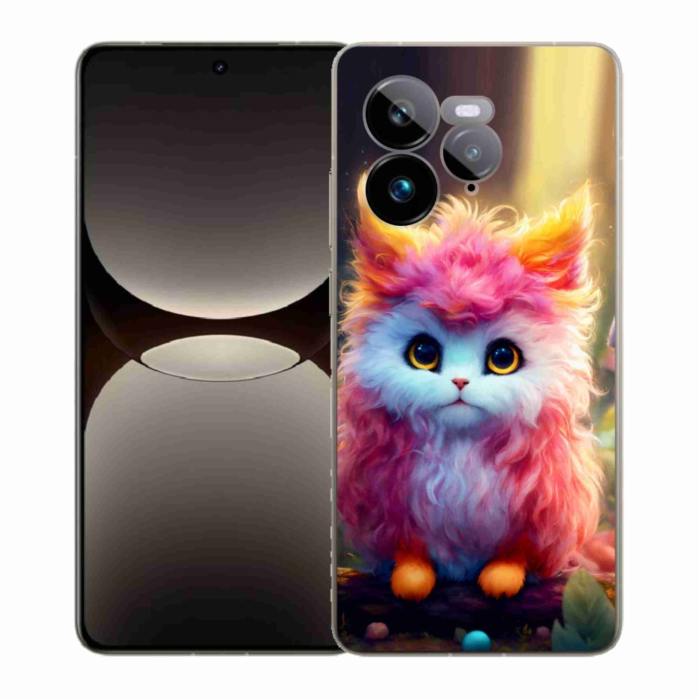 Gél borítás mmCase a Realme GT 7 Pro 5G-n - aranyos cica 5