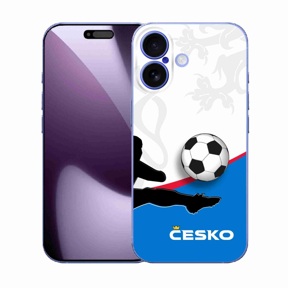 Zselés borítás mmCase iPhone 17 - futball Csehország 3
