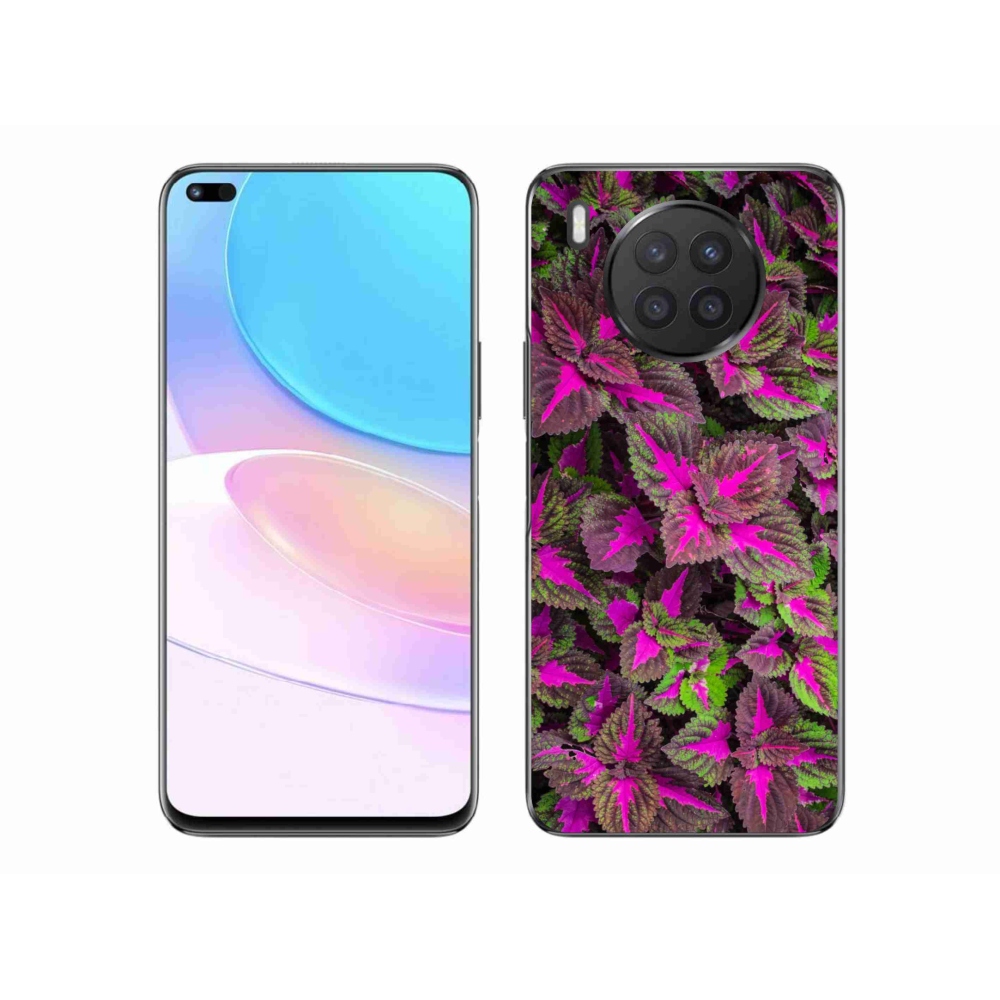 Gél borító mmCase a Huawei Nova 8i készülékhez - virág 10