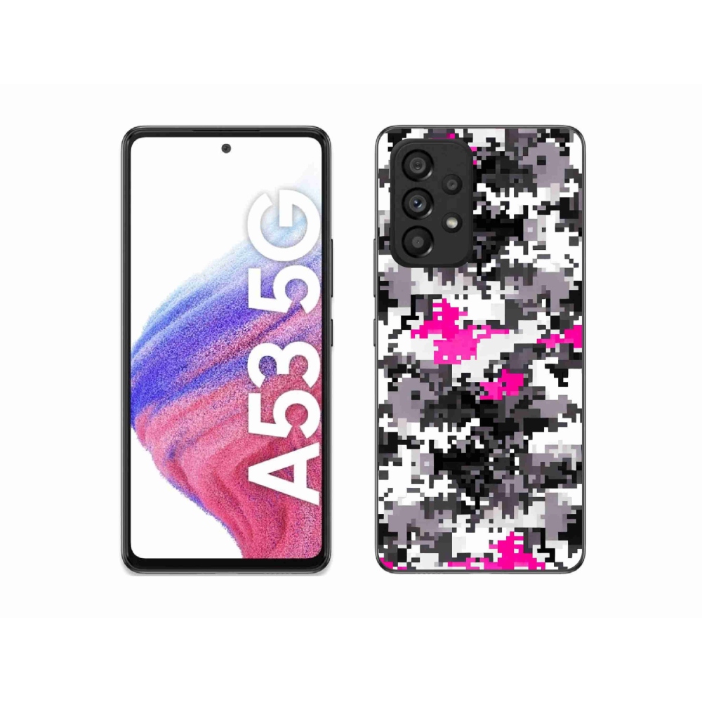 Zselés borítás mmCase Samsung Galaxy A53 5G - terepszínű minta 4