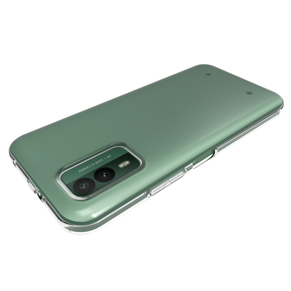 Átlátszó zselés tok a Nokia XR21 készülékhez - átlátszó
