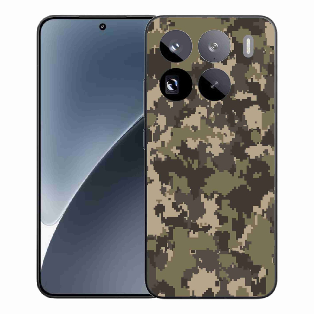 Gél borítás mmCase a Xiaomi 15 Pro-hoz - terepszínű minta 12