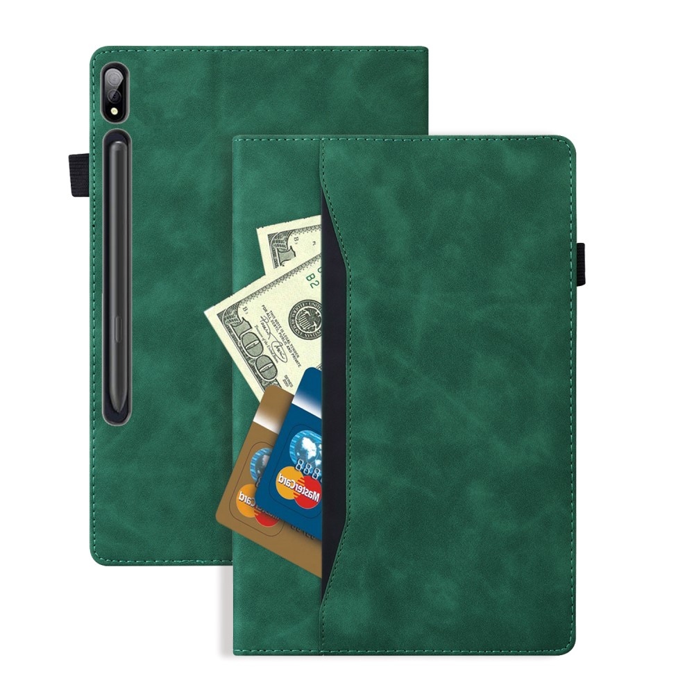 Üzleti táblagép tok Lenovo Tab P12 Pro - zöld