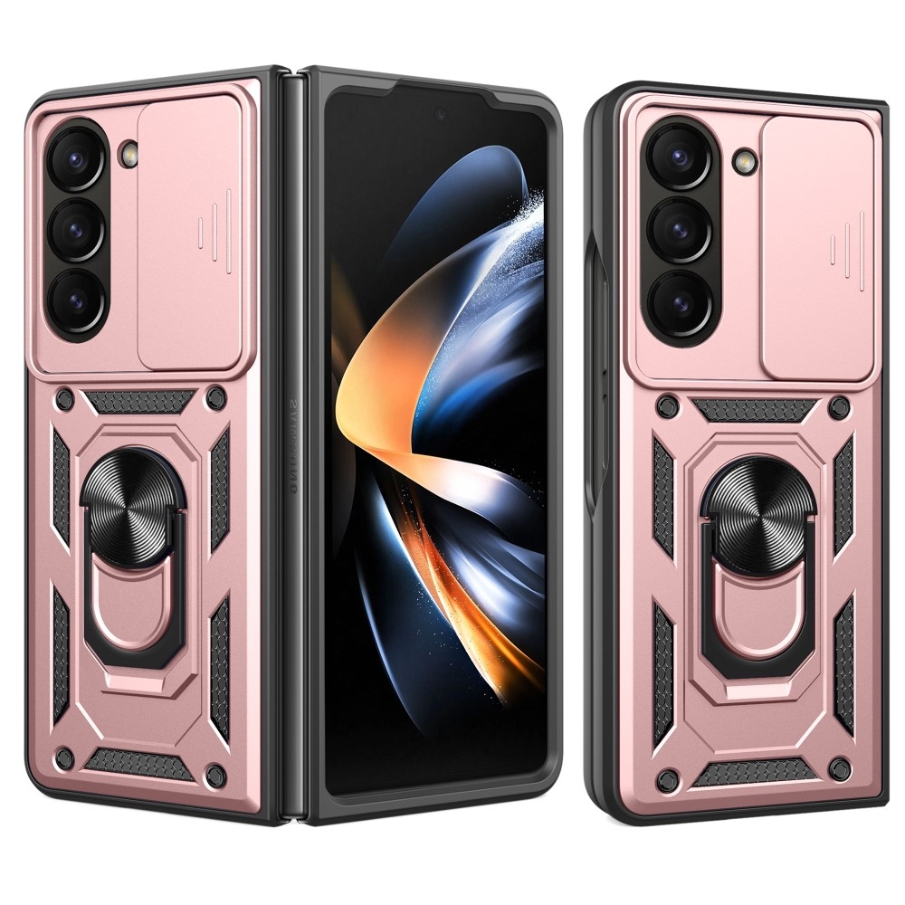Csúszásálló borítás Samsung Galaxy Z Fold5 5G készülékhez - rózsaarany