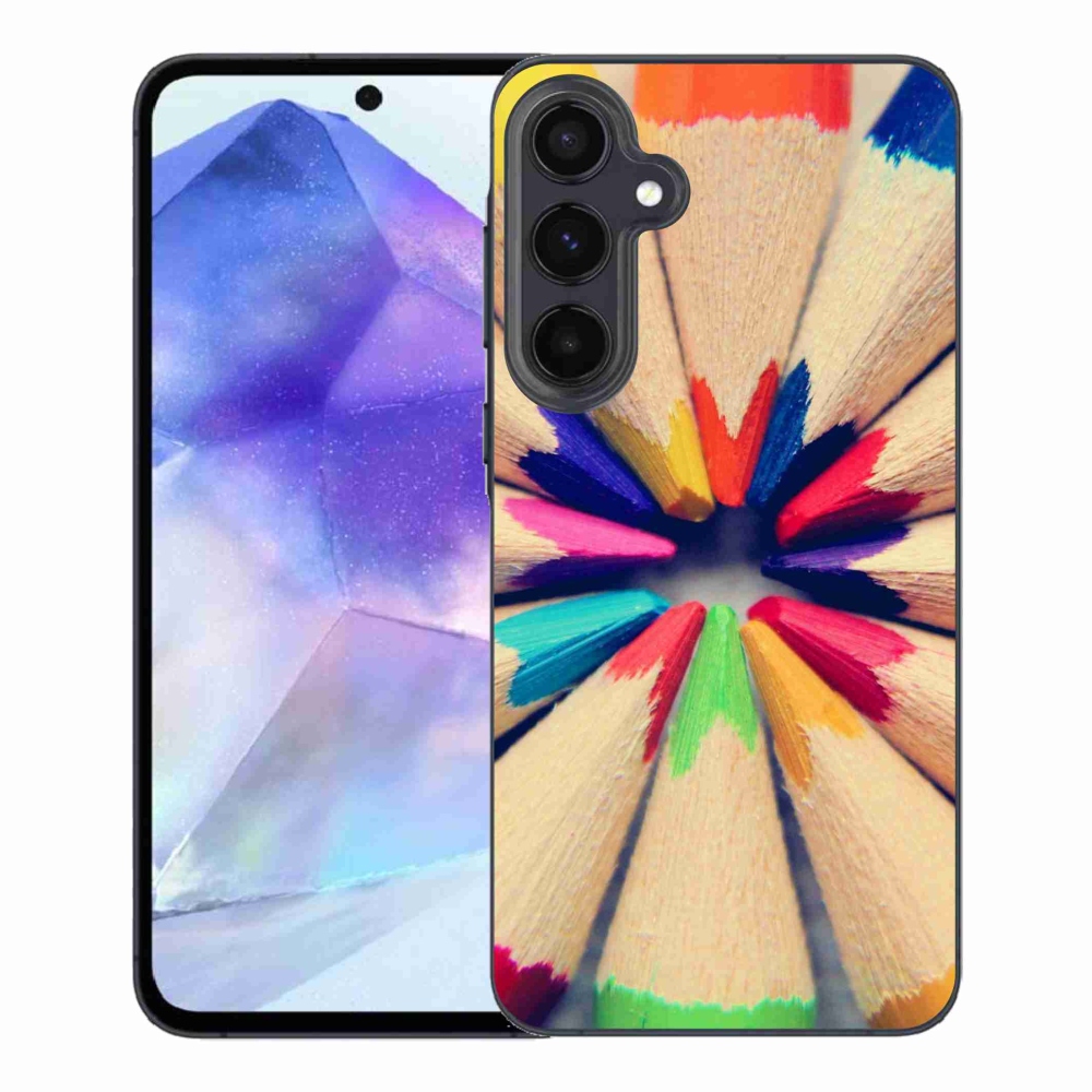 Gél védőhuzat mmCase Samsung Galaxy A55 5G - zsírkrétákhoz