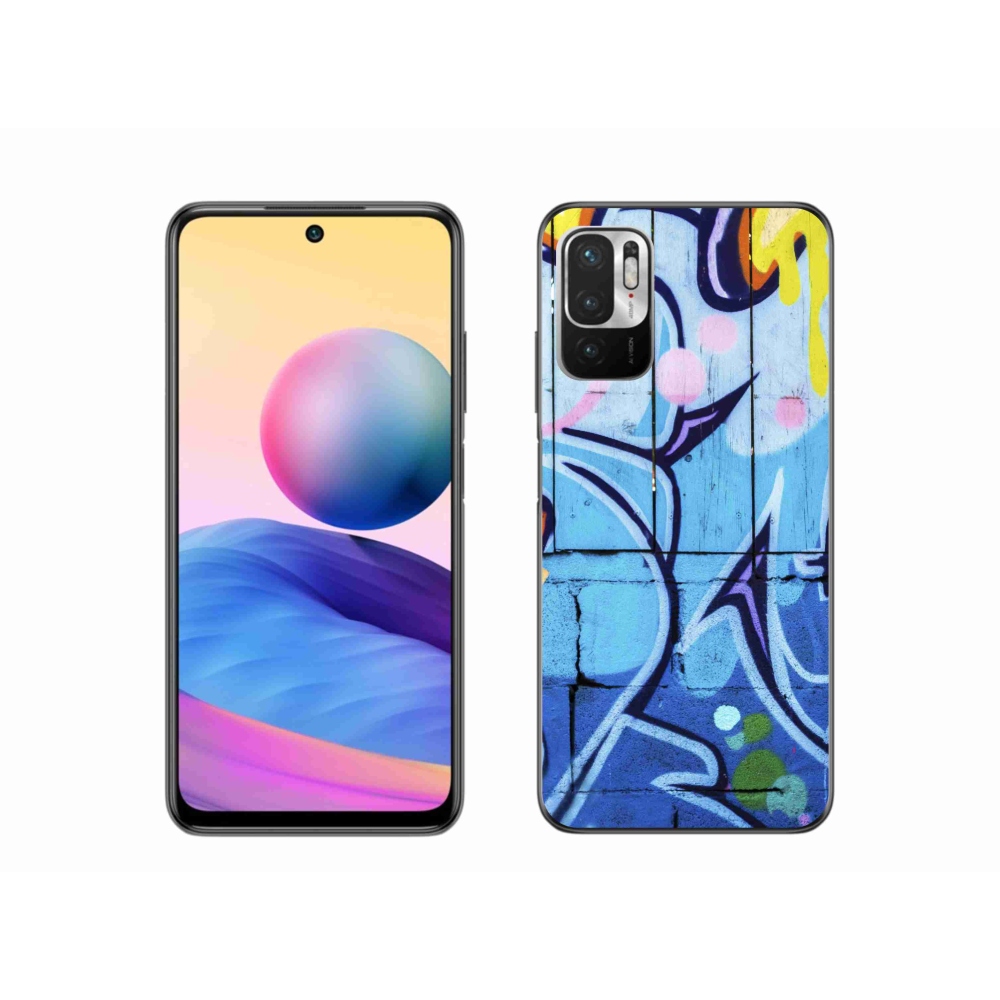 Gél borítás mmCase a Xiaomi Redmi Note 10 5G számára - graffiti