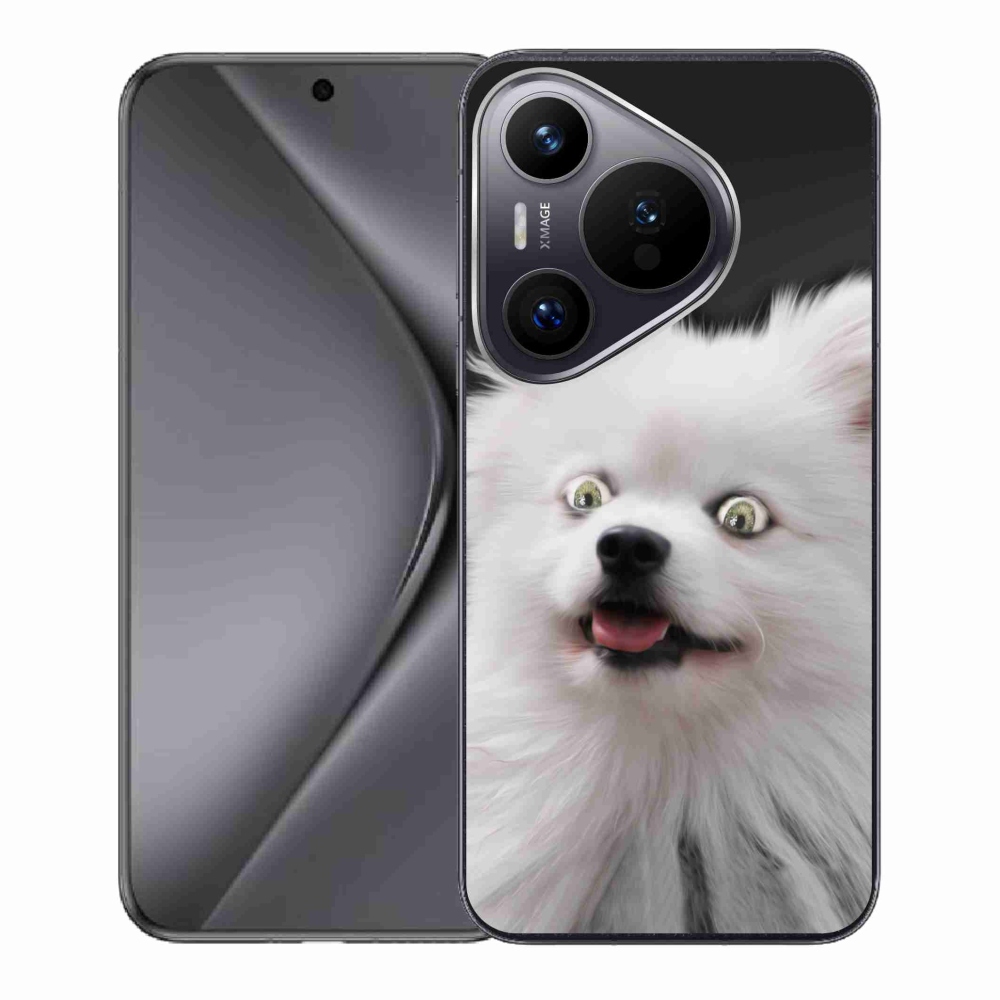 Zselés borítás mmCase a Huawei Pura 70 készülékhez - fehér tüske