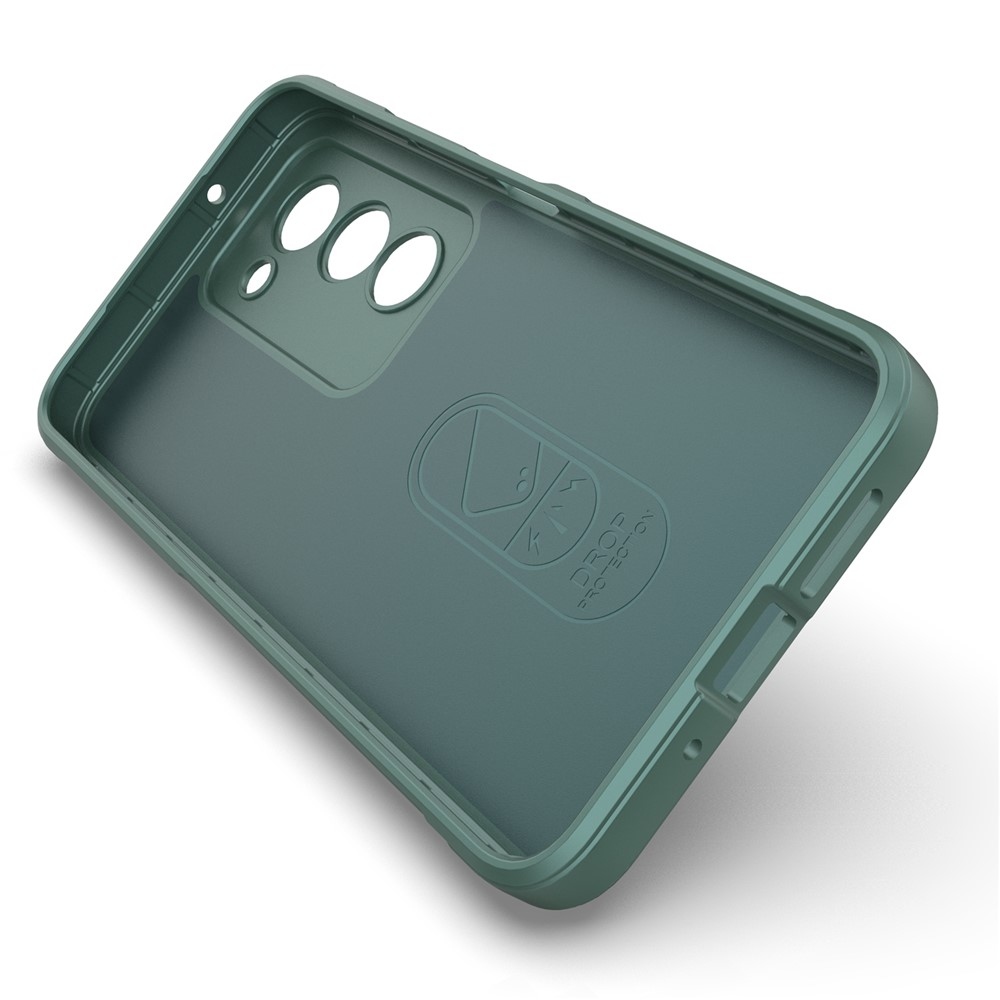 Rugg tartós zselés tok Xiaomi Redmi 15 4G (171mm) - zöld