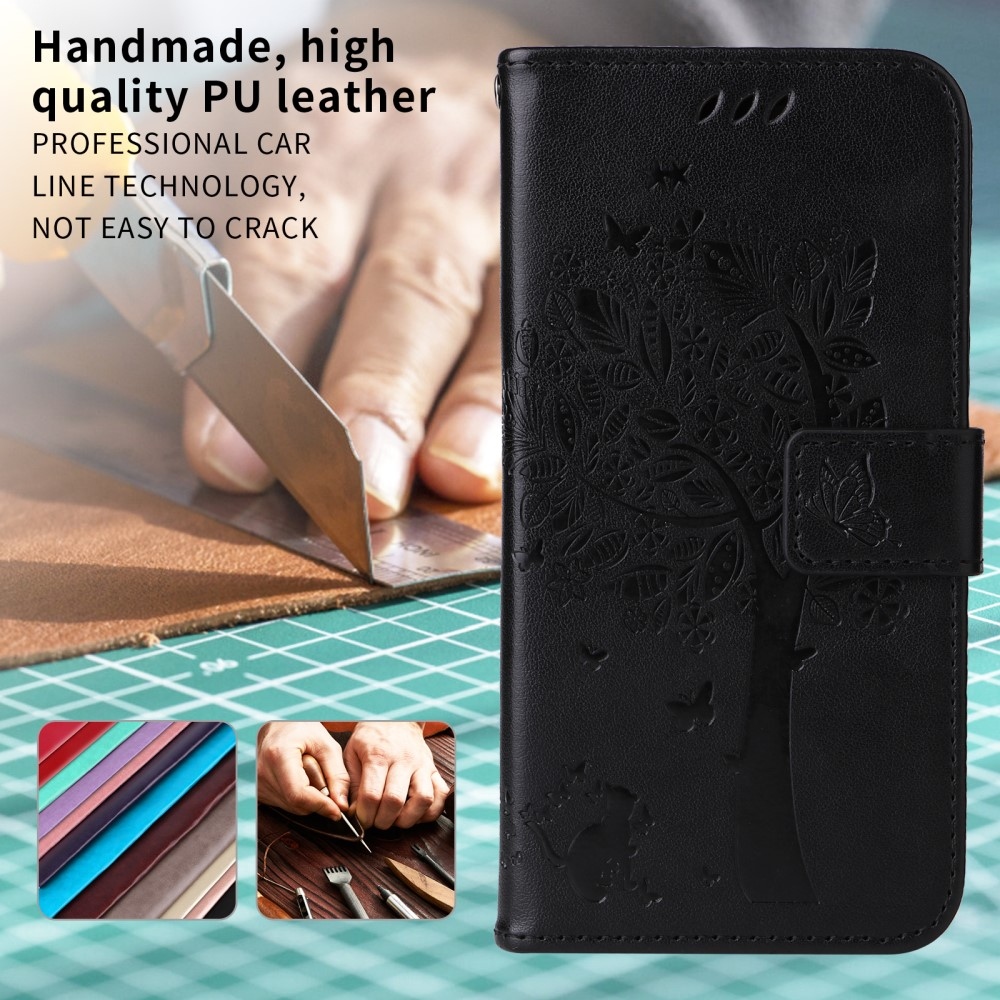 Fák könyve tok Xiaomi Redmi A5 (173.45x79.35x8.45mm) - fekete