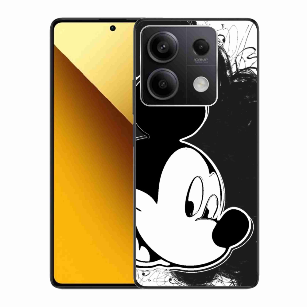 Gél borítás mmCase a Xiaomi Redmi Note 13 5G-hez - mickey egér 1