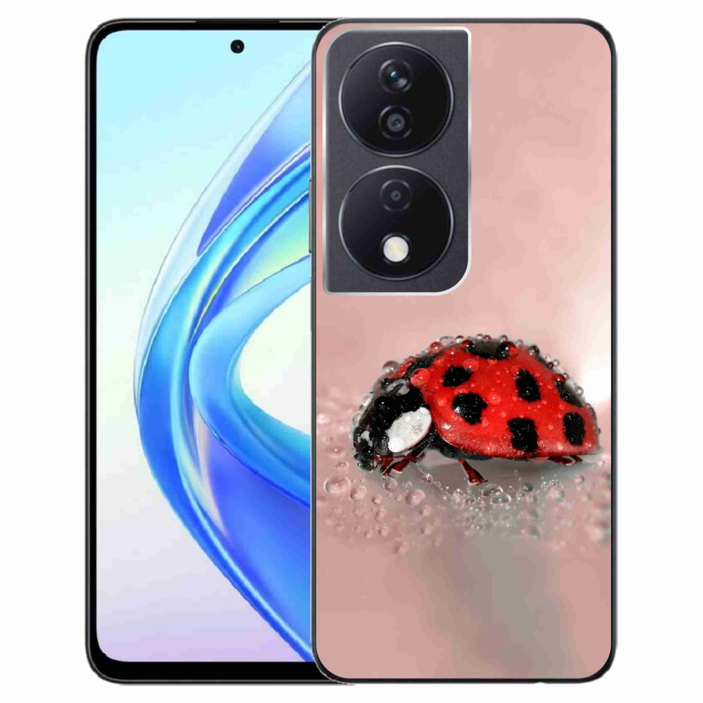Zselés borítás mmCase a Honor X7b/Honor 90 Smart készülékhez - katicabogár