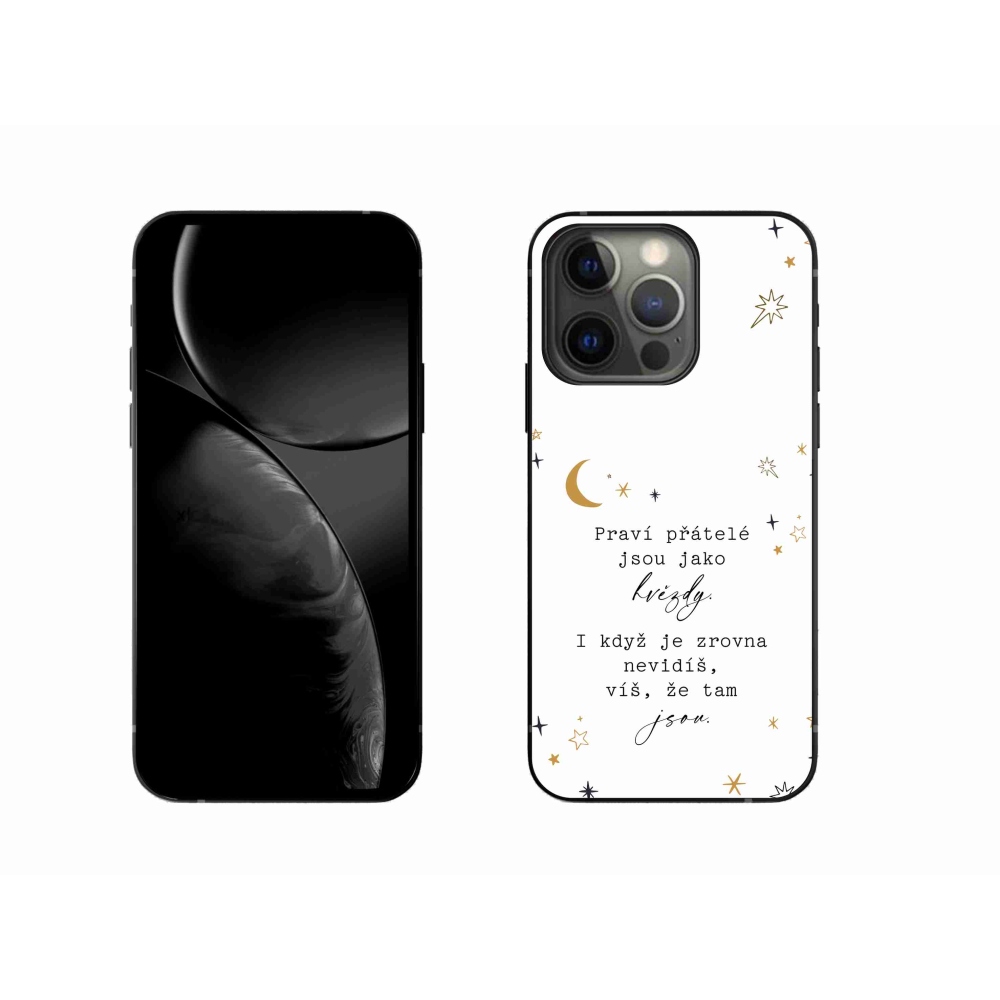 Gél borítás mmCase iPhone 13 Pro 6.1 - Idézet 6 fehér háttér