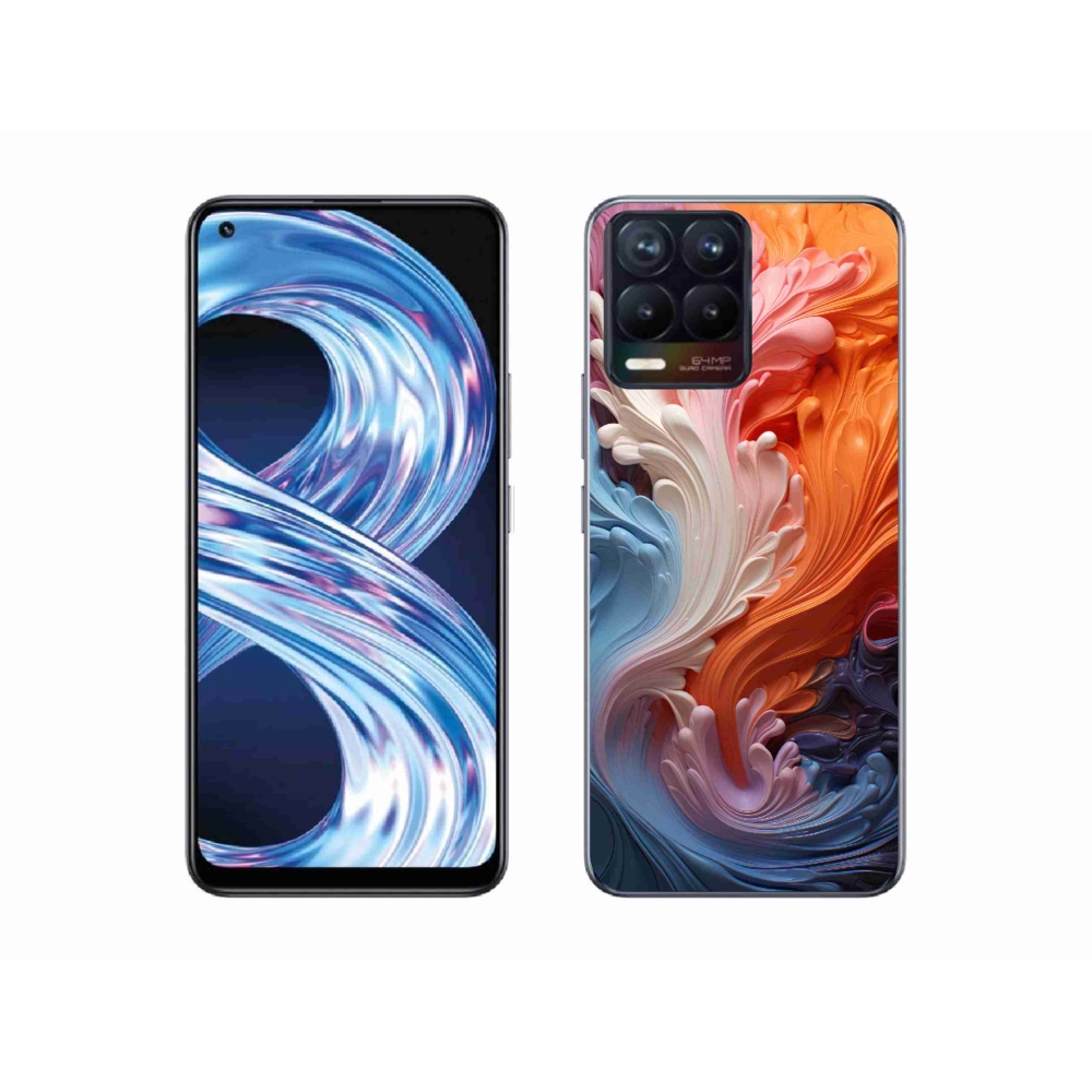 Gél borítás mmCase a Realme 8 Pro számára - absztrakt motívum 8