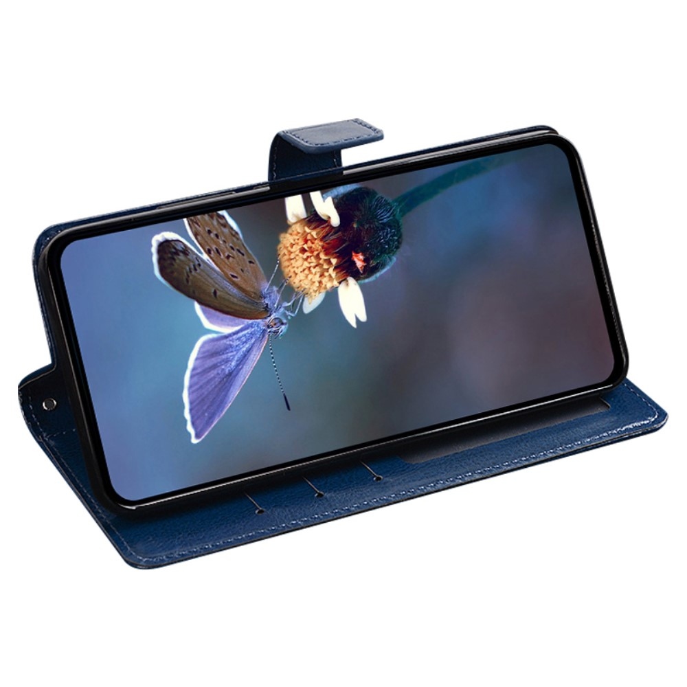 IDEWEI könyvtáska Xiaomi Redmi 13 4G/Poco M6 4G - fekete