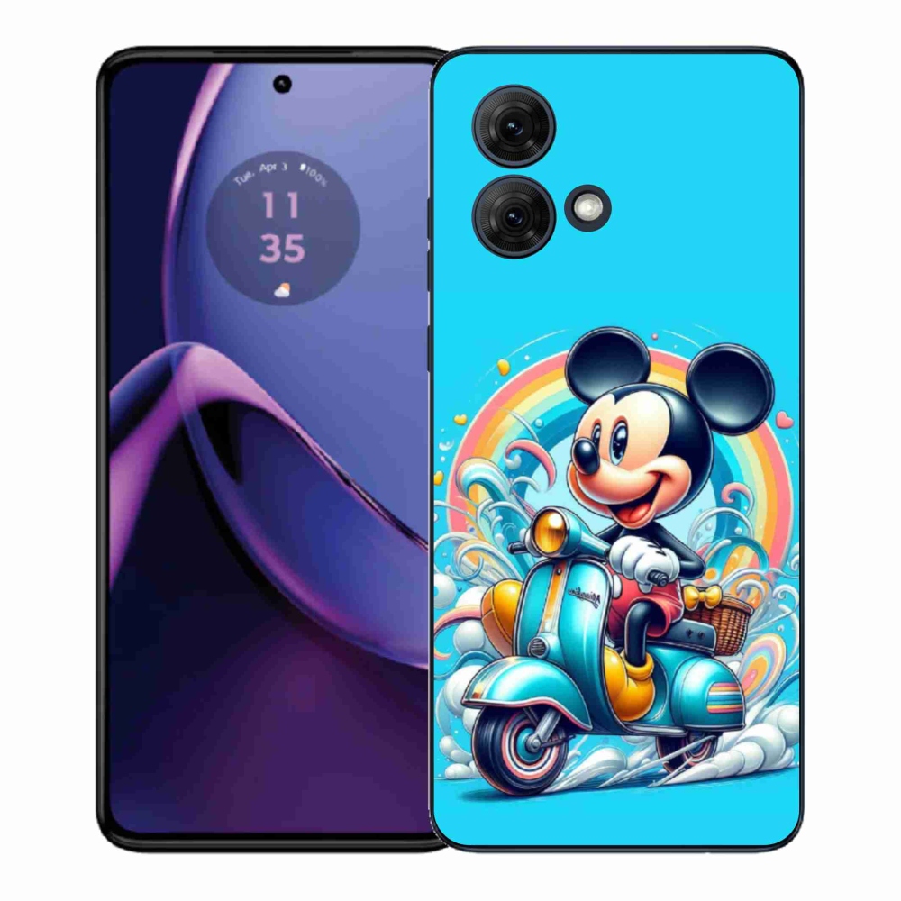 Zselés borítás mmCase Motorola Moto G84 5G - mickey egér 2