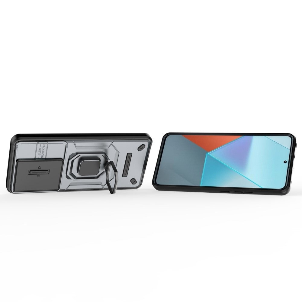 Lencseálló hibrid borítás a Xiaomi Redmi Note 13 Pro 5G/Poco X6 5G készülékhez - szürke