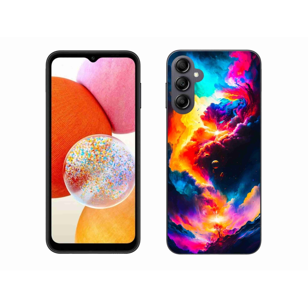 Gél borítás mmCase Samsung Galaxy A14 4G/5G - absztrakt motívum Samsung Galaxy A14 4G/5G - absztrakt motívum