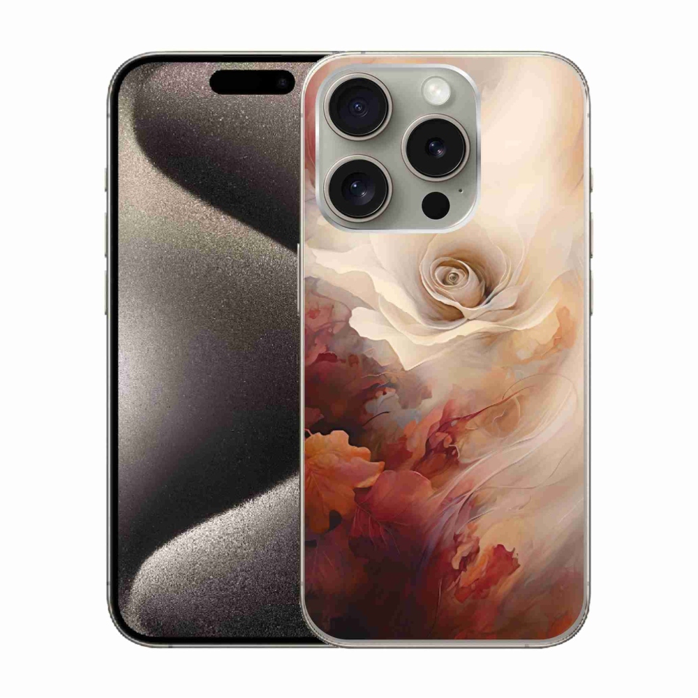 Gél borítás mmCase iPhone 15 Pro készülékhez - absztrakt motívum 9