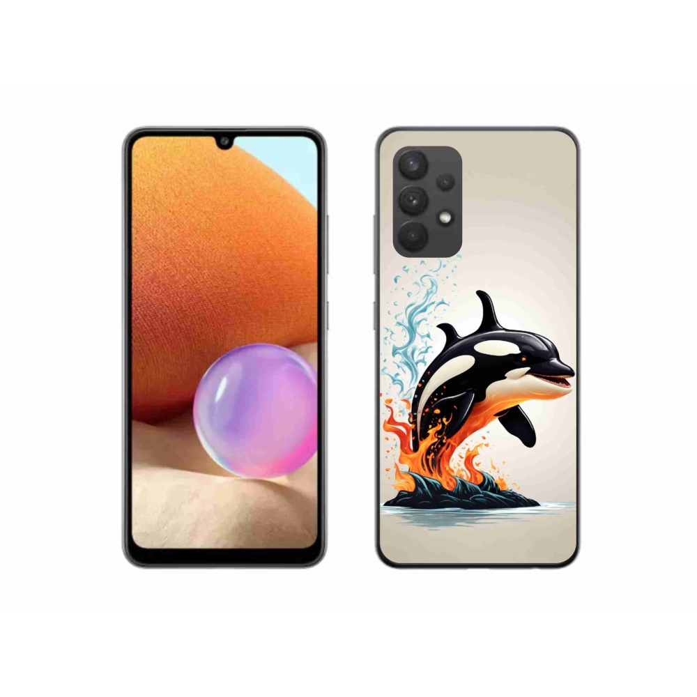 Gél borítás mmCase Samsung Galaxy A32 4G - írisz