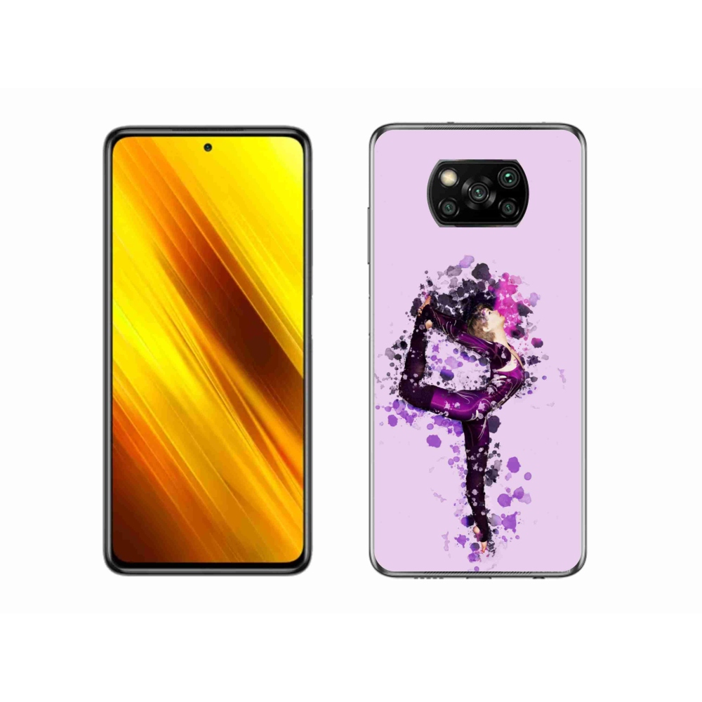 Gél borítás mmCase a Xiaomi Poco X3 Pro számára - balerina
