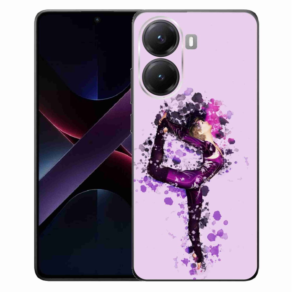 Gél borítás mmCase a Xiaomi Poco X7 Pro 5G számára - balett