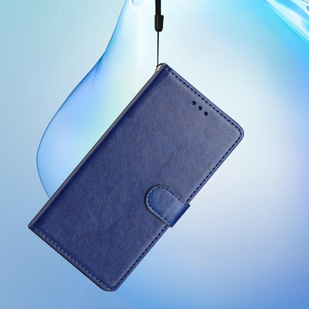 Vérrögök könyv tok Samsung Galaxy S25 Edge készülékhez - kék