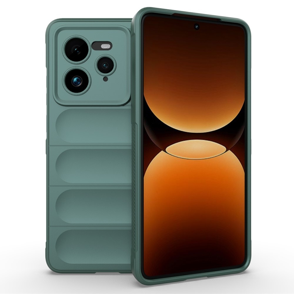 Rugg tartós zselés tok a Realme GT 7 Pro 5G készülékhez - zöld