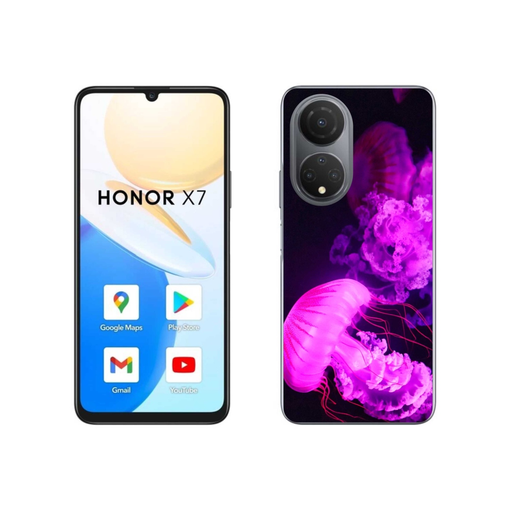 Zselés borítás mmCase a Honor X7-hez - medúza 1