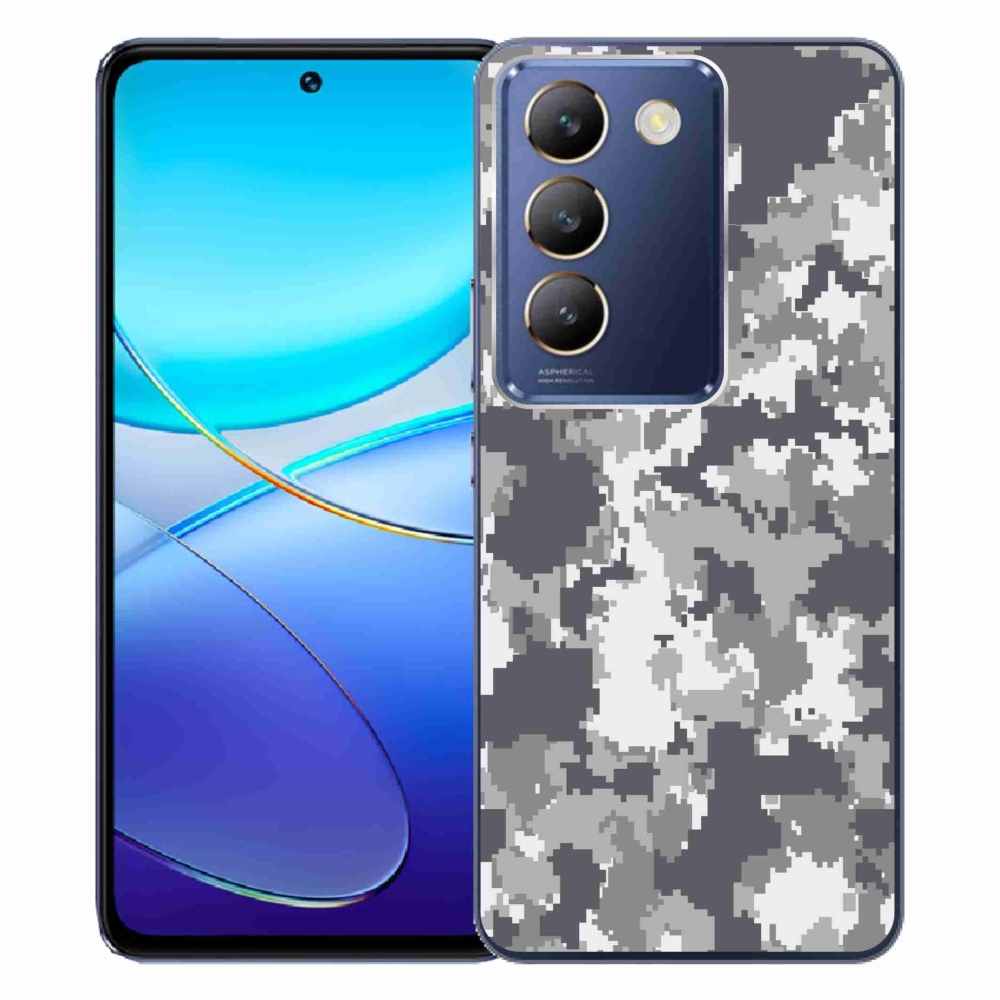Gél borítás mmCase a Vivo V40 SE 4G/5G készülékhez - terepszínű minta 2