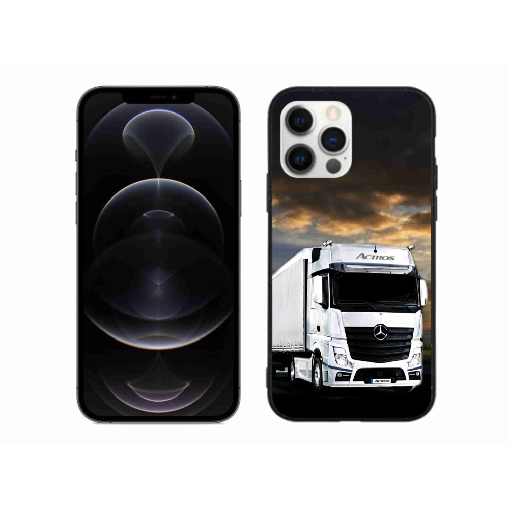Zselés borítás mmCase iPhone 12 Pro Max készülékhez - teherautó