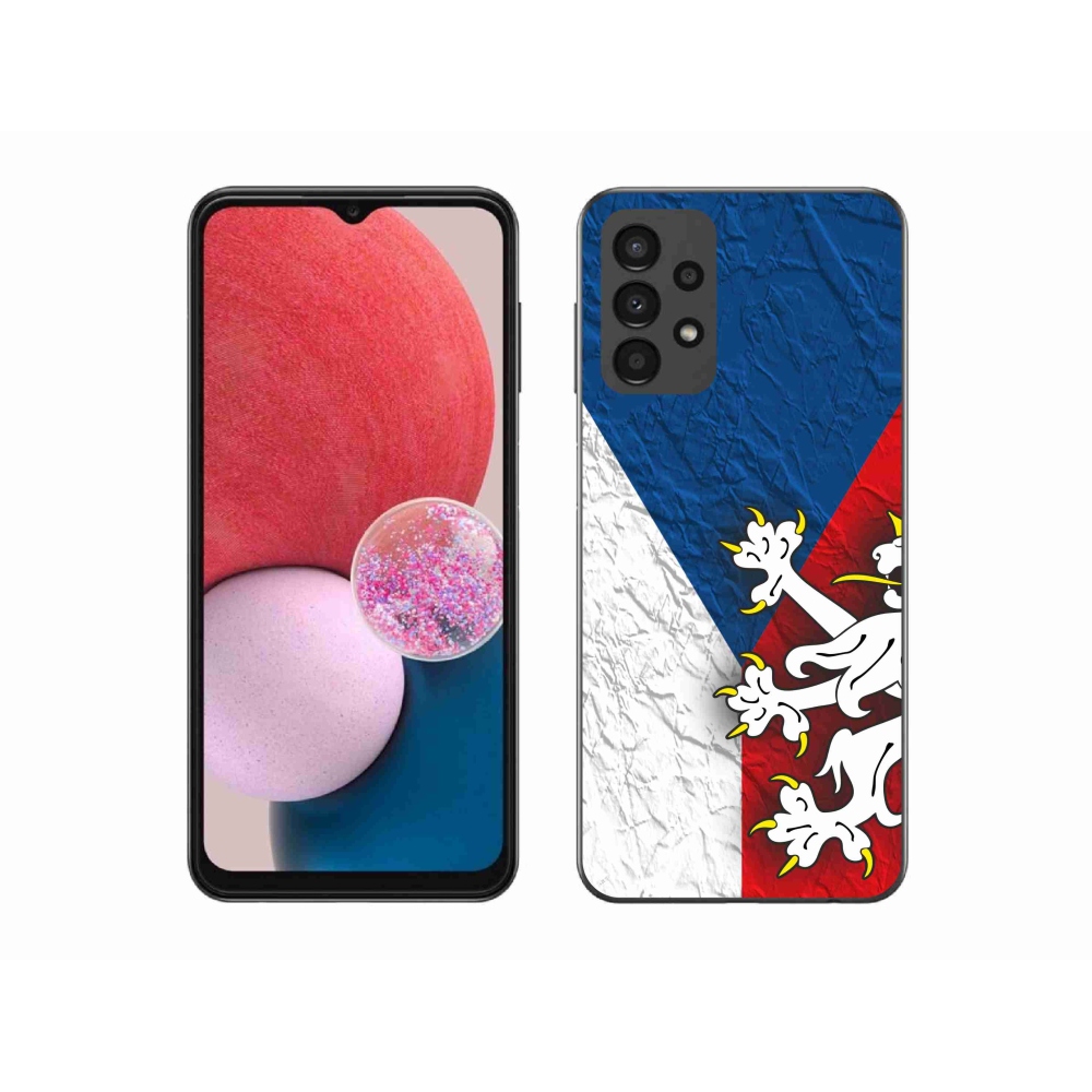 Gél borítás mmCase Samsung Galaxy A13 4G - cseh zászló 1
