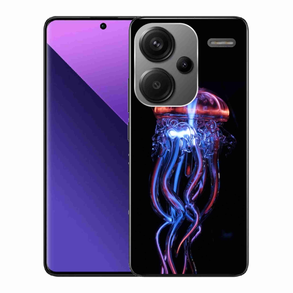 Gél borítás mmCase a Xiaomi Redmi Note 13 Pro+ 5G - medúza számára