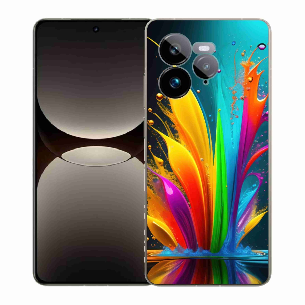 Gél borítás mmCase a Realme GT 7 Pro 5G számára - absztrakt motívum 1