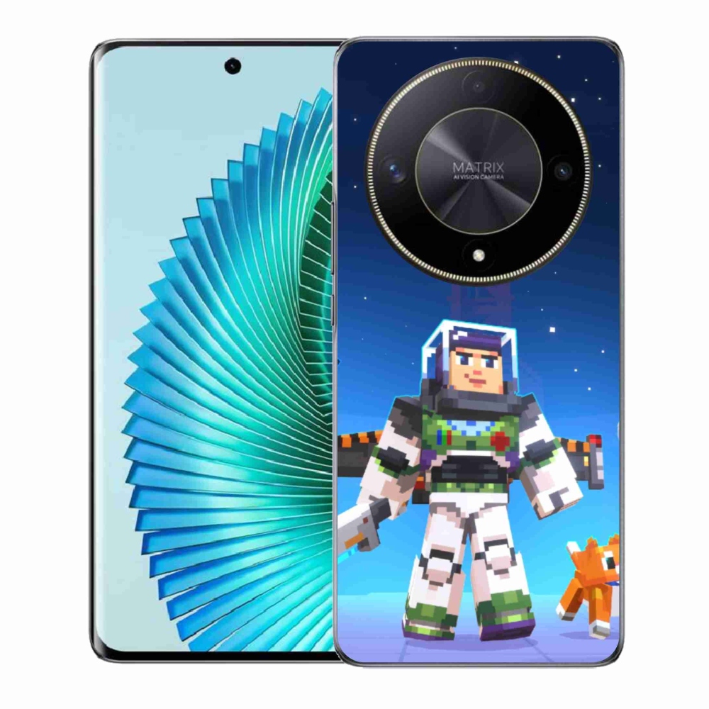 Gél borítás mmCase a Honor Magic 6 Lite 5G számára - minecraft 2