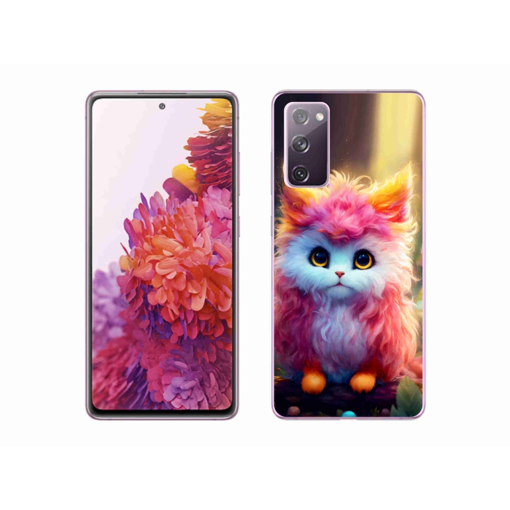 Gél borítás mmCase Samsung Galaxy S20 FE - aranyos cica 5