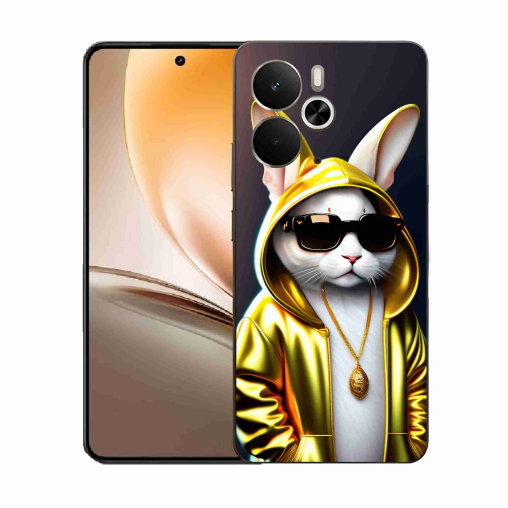 Gél borítás mmCase a Realme 14 5G számára - cat boss