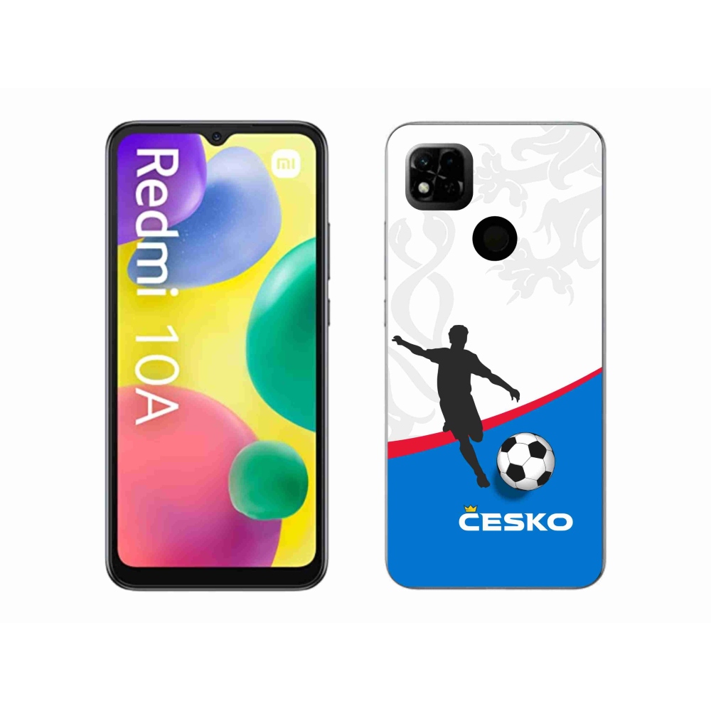 Gél borítás mmCase a Xiaomi Redmi 10A - futball Csehország 1