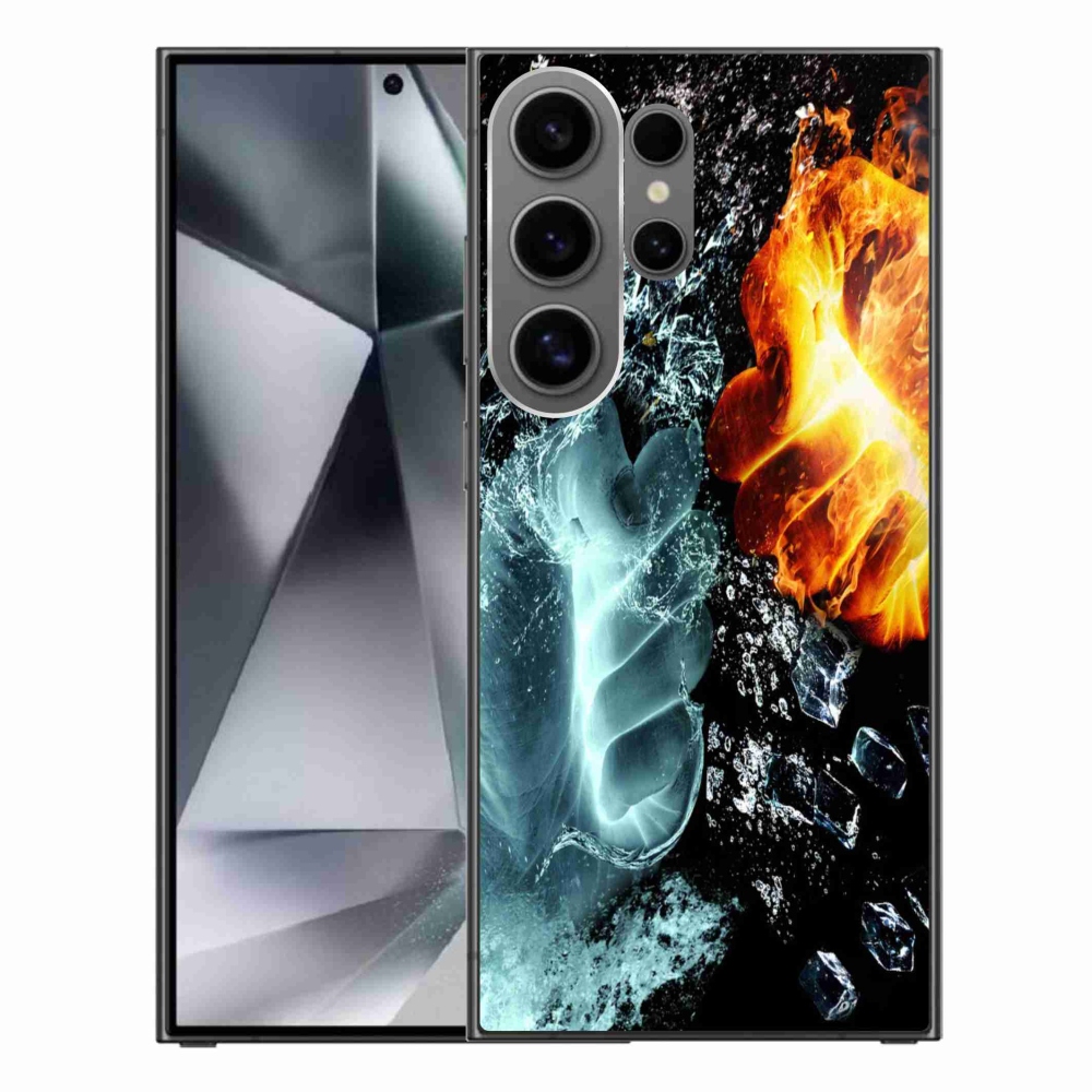 Gél védőburkolat mmCase Samsung Galaxy S24 Ultra - víz és tűz